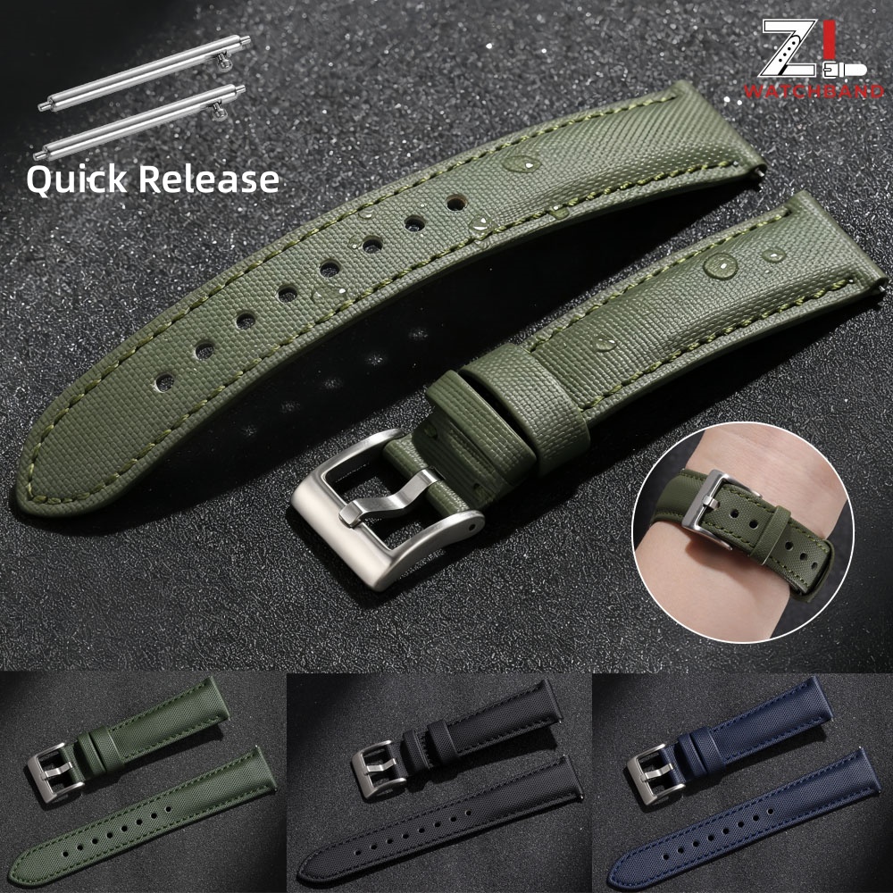 Canvas Strap Watch - Tali Jam Tangan Premium Sailcloth untuk