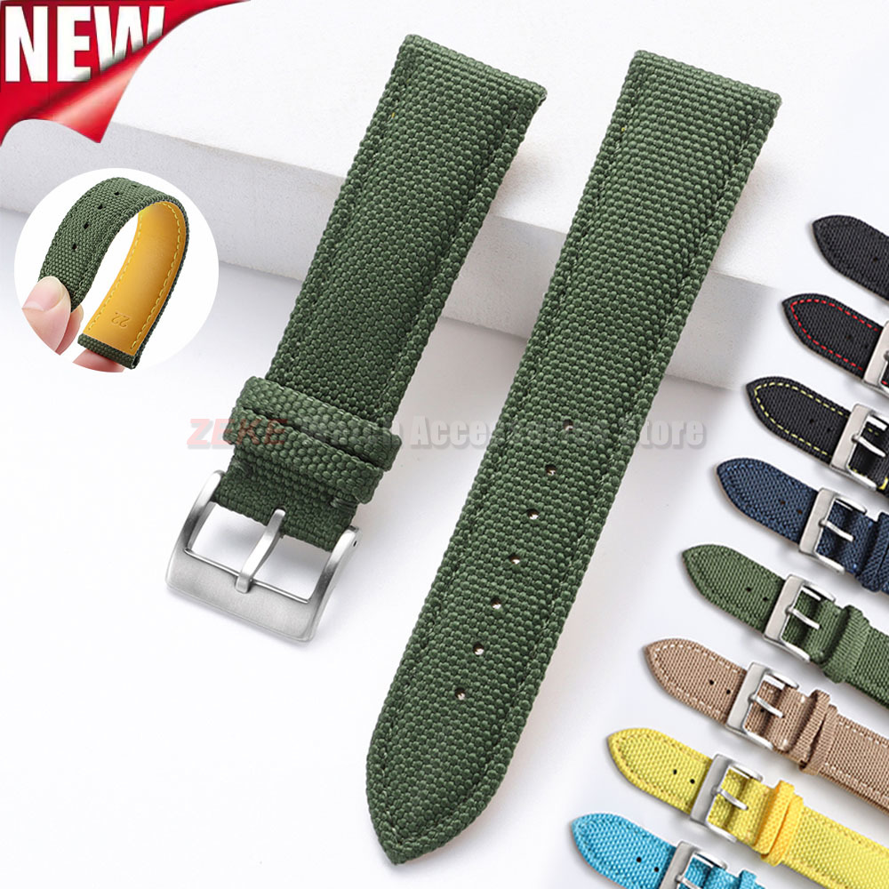 Leather Strap Quick Release - Tali Jam Tangan Kain Layar Tahan