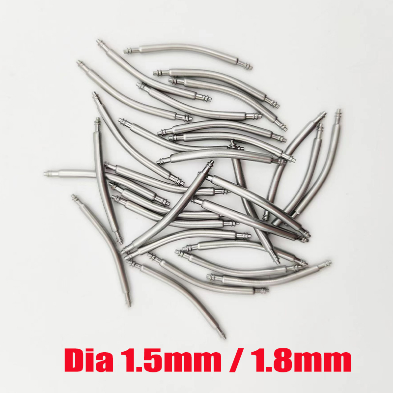 Curved Spring Bar - 10 Buah Pin Penghubung Tali Jam