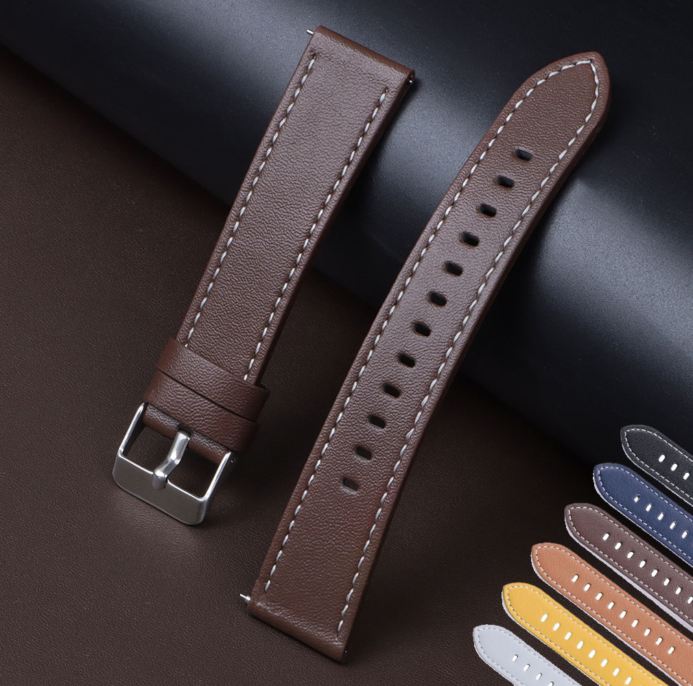 Leather Strap Quick Release - Tali Jam Tangan Kulit Anak Sapi
