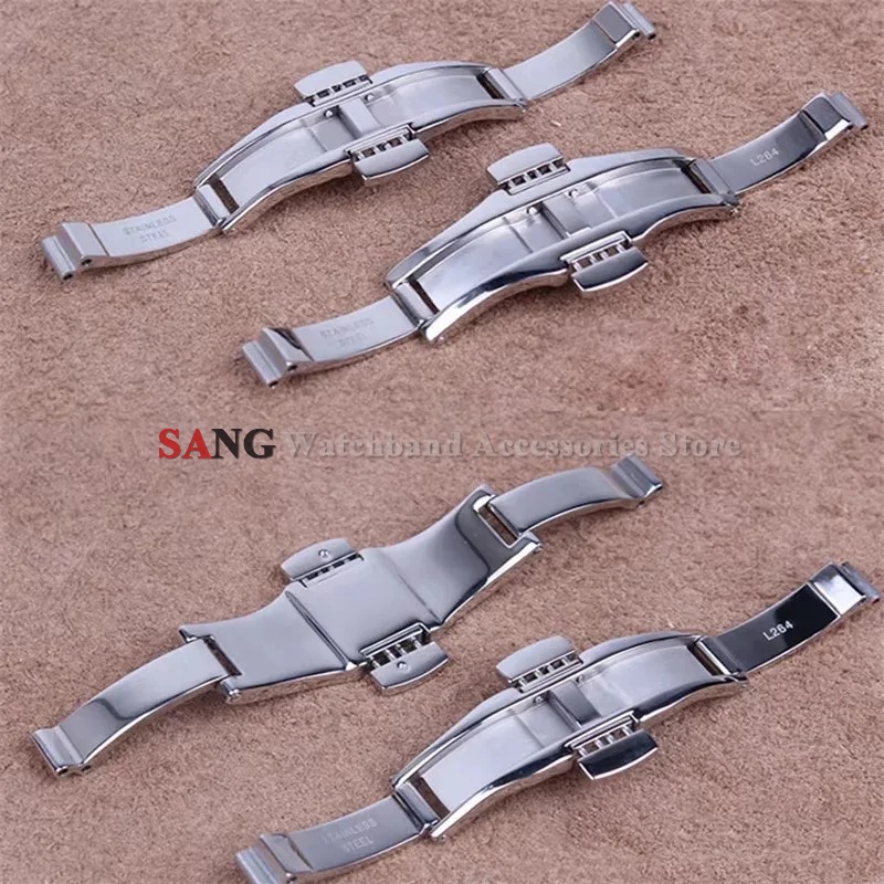 Butterfly Clasp Deployant - Gesper Kupu-kupu untuk Tissot T1853 Tali
