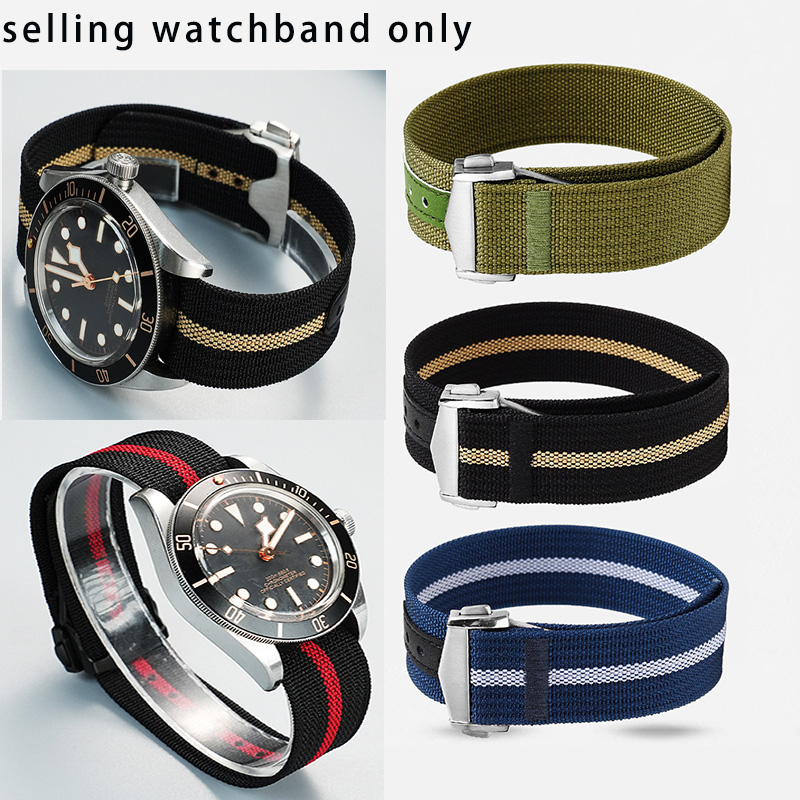 Nato Strap Nylon - Tali Jam Tangan Kanvas Terintegrasi Desain