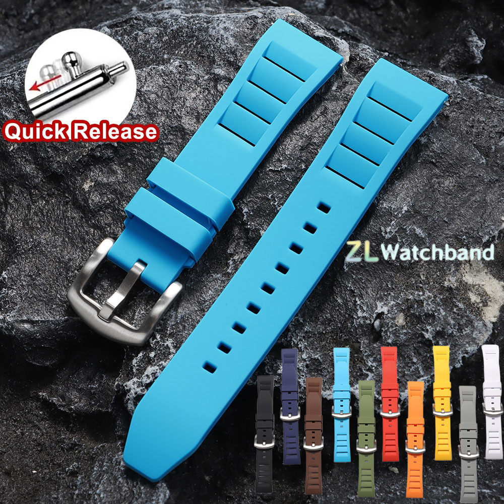Rubber Strap Diver - Tali Jam Tangan Karet Desain Baru