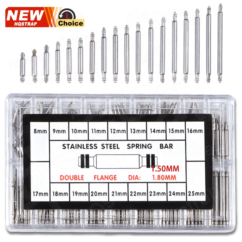Spring Bar Tool Set - 1/2Set Batang Pegas Baja Tahan Karat