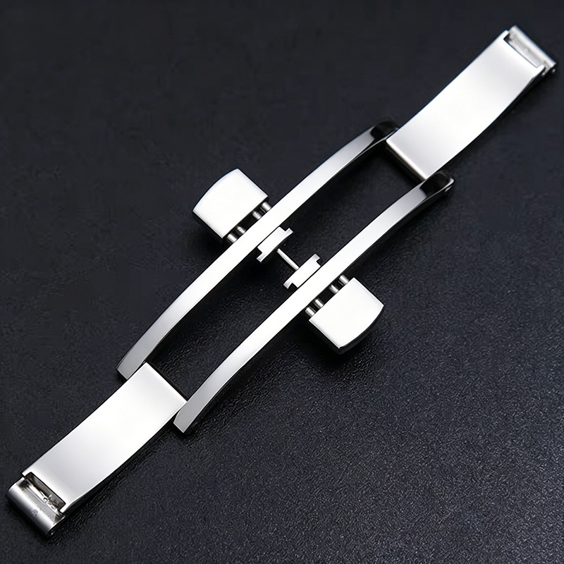 Butterfly Clasp Deployant - Gesper Tali Jam Tangan Baja Anti