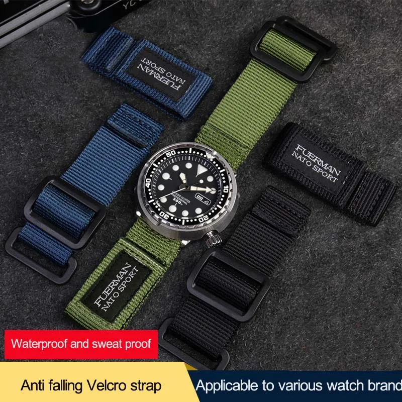 Nato Strap Nylon - Tali jam tangan nilon Nato terlaris