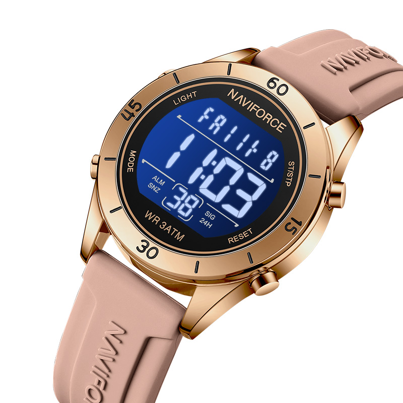 Silicone Band Women - Jam Tangan NAVIFORCE untuk Wanita Jam