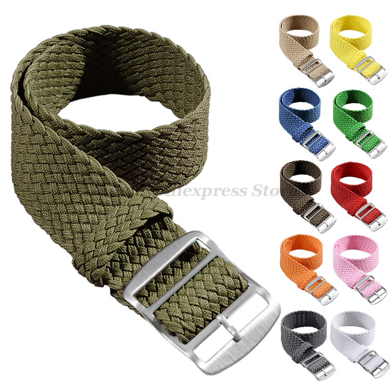 Perlon Strap Woven - Tali jam tangan tenun nilon untuk