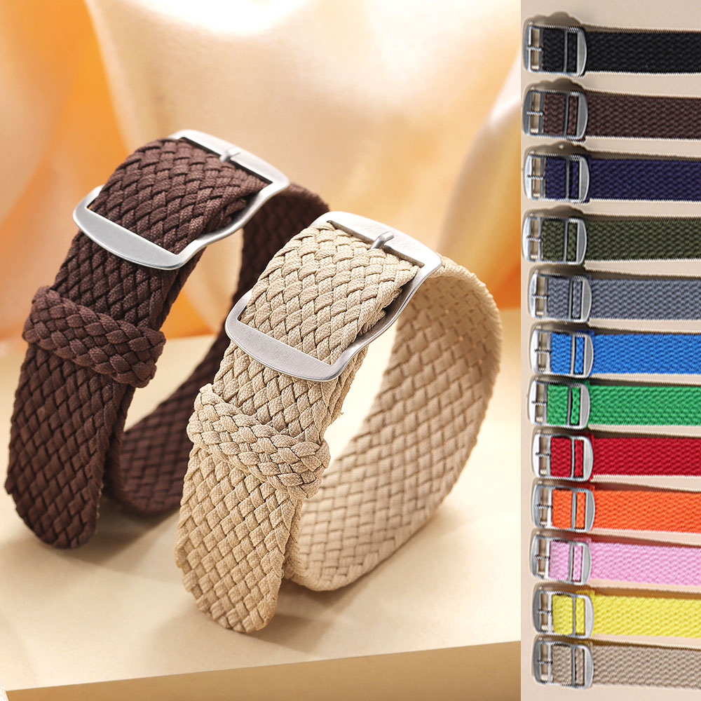 Perlon Strap Woven - Tali Jam Tangan Kanvas Tenun Nilon