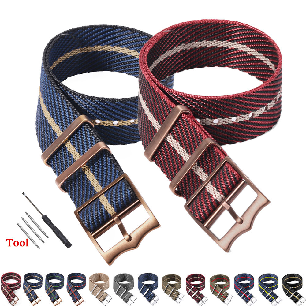 Nato Strap Nylon - Gelang kain untuk Rolex Premium gelang