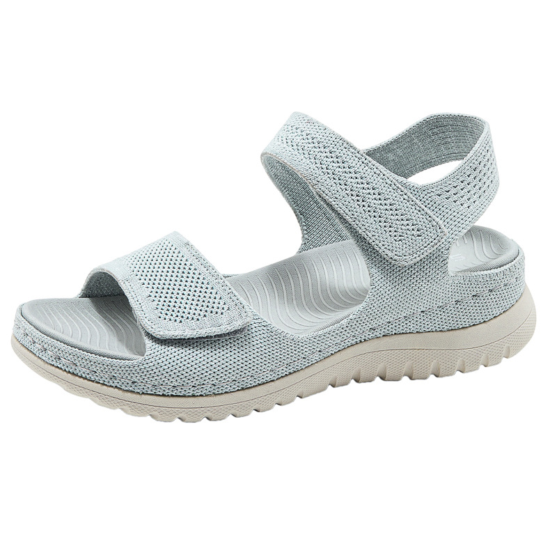 Sport Loop Velcro - Sandal Olahraga Wanita Berbahan Rajut Mesh