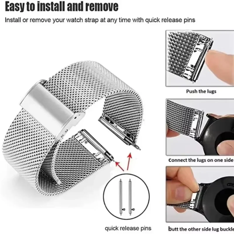 Lingkaran Jaring 22Mm 20Mm unt - Milanese Loop Magnetic ulasan dan harga