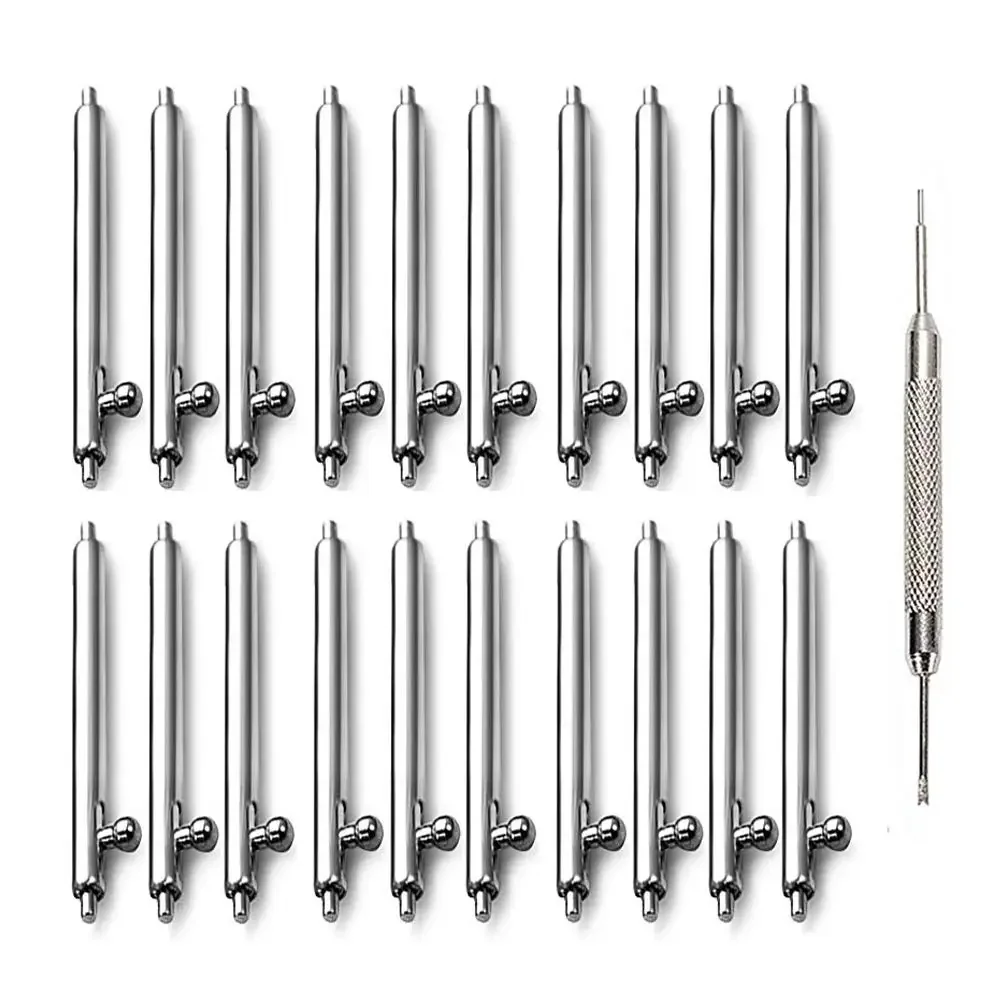 22MM 20MM 10 Buah Pin Jam Tang - Spring Bar Tool Set ulasan dan harga
