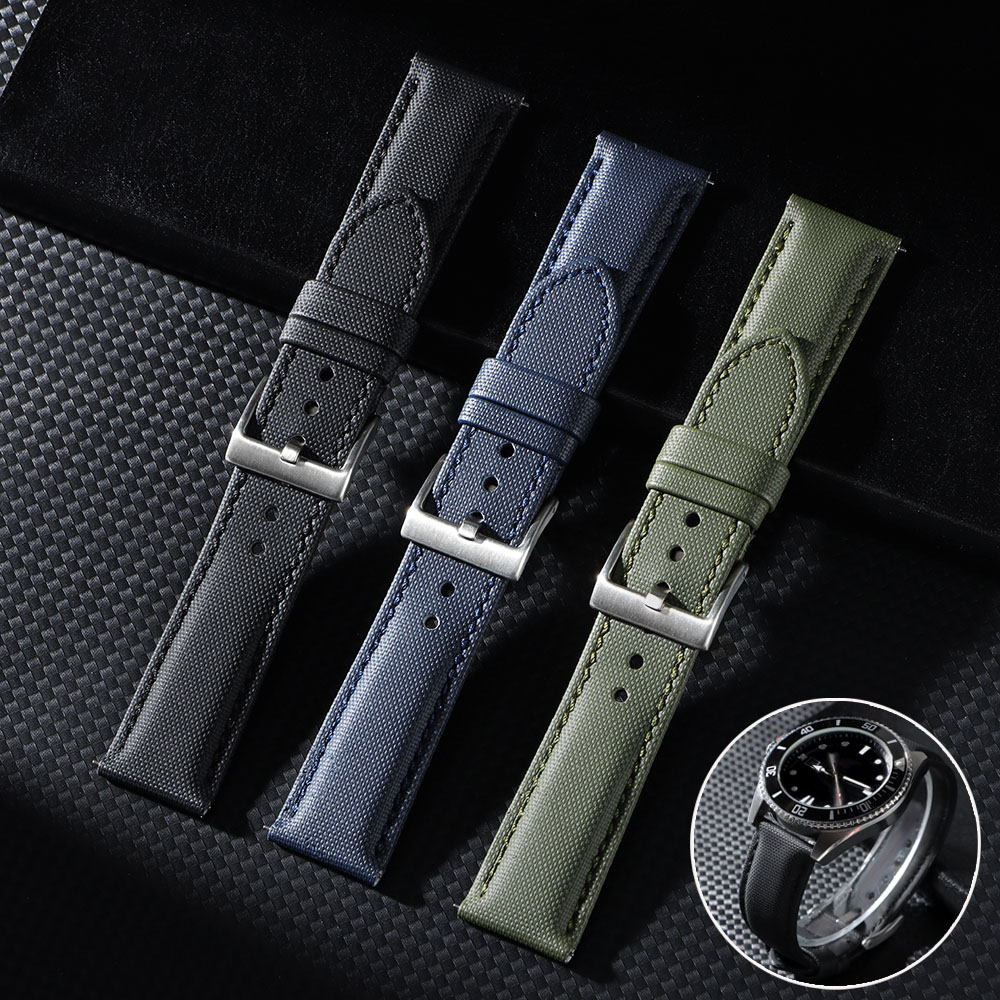 Tali Jam Tangan Premium Sailcl - Canvas Strap Watch ulasan dan harga