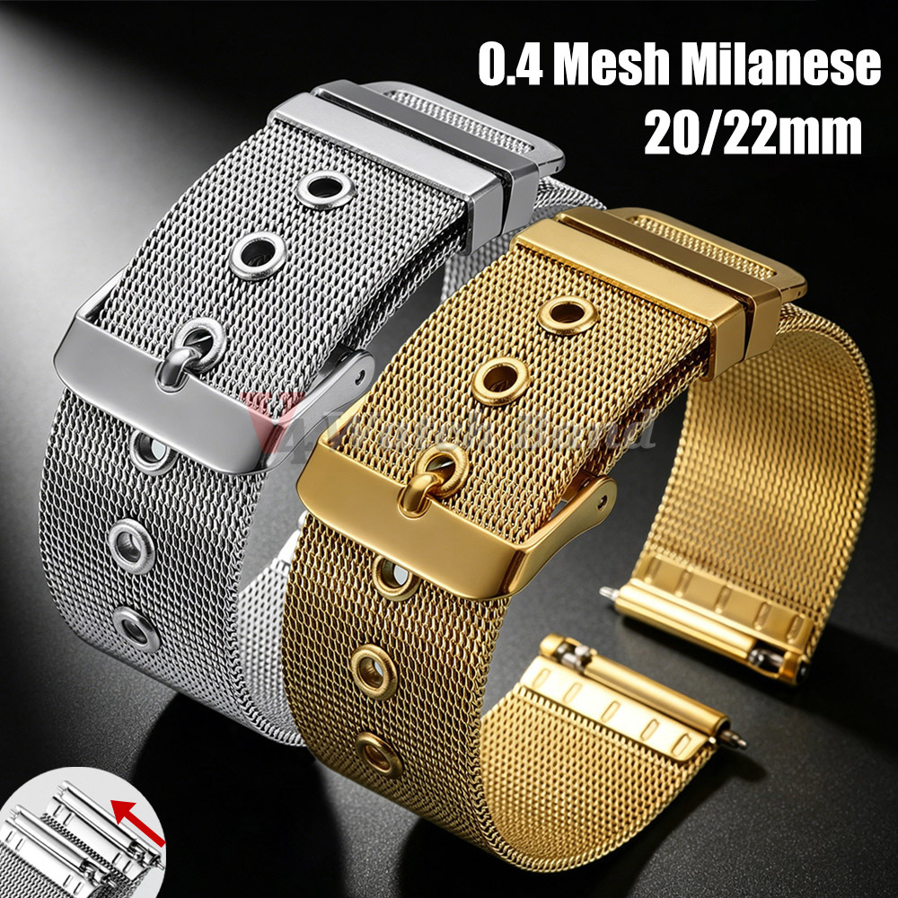 Tali Jam Tangan Baja Tahan Kar - Mesh Strap Metal ulasan dan harga