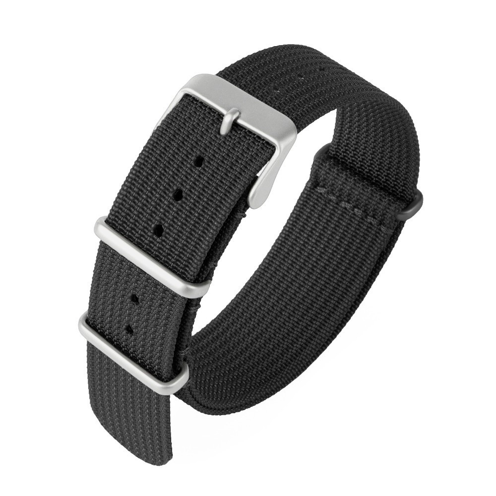 14/16/18/20/22Mm Tali Jam Tang - Nato Strap Nylon ulasan dan harga