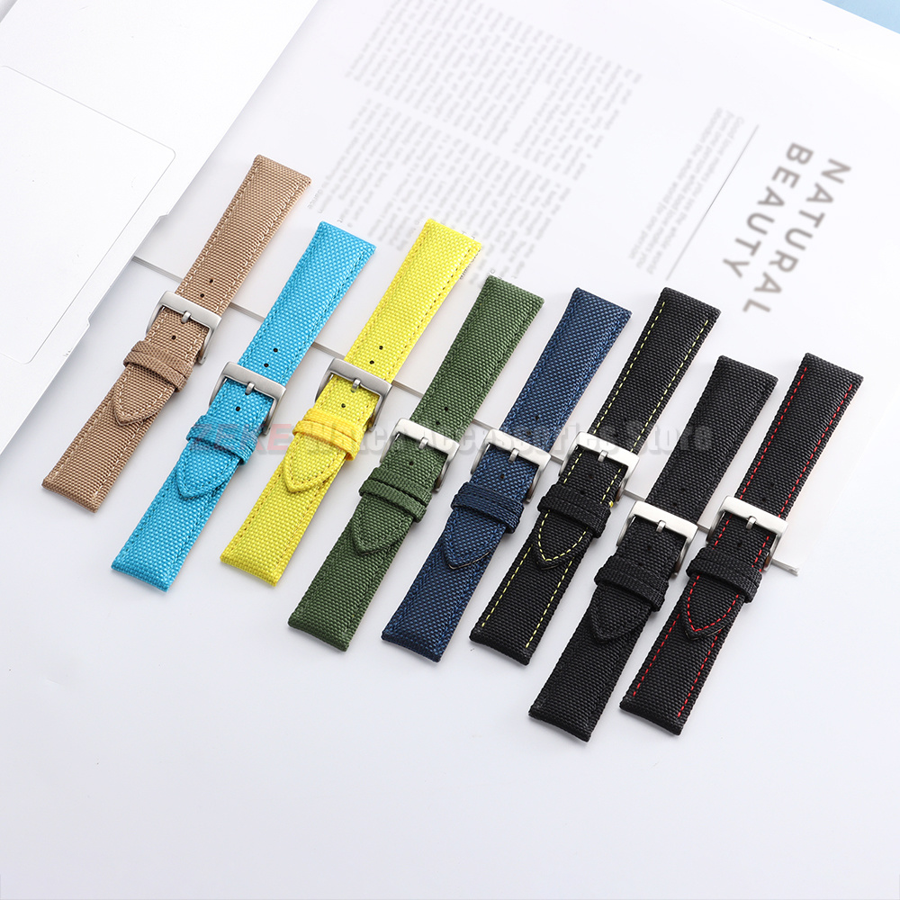 Tali Jam Tangan Kain Layar Tah - Leather Strap Quick Release ulasan dan harga