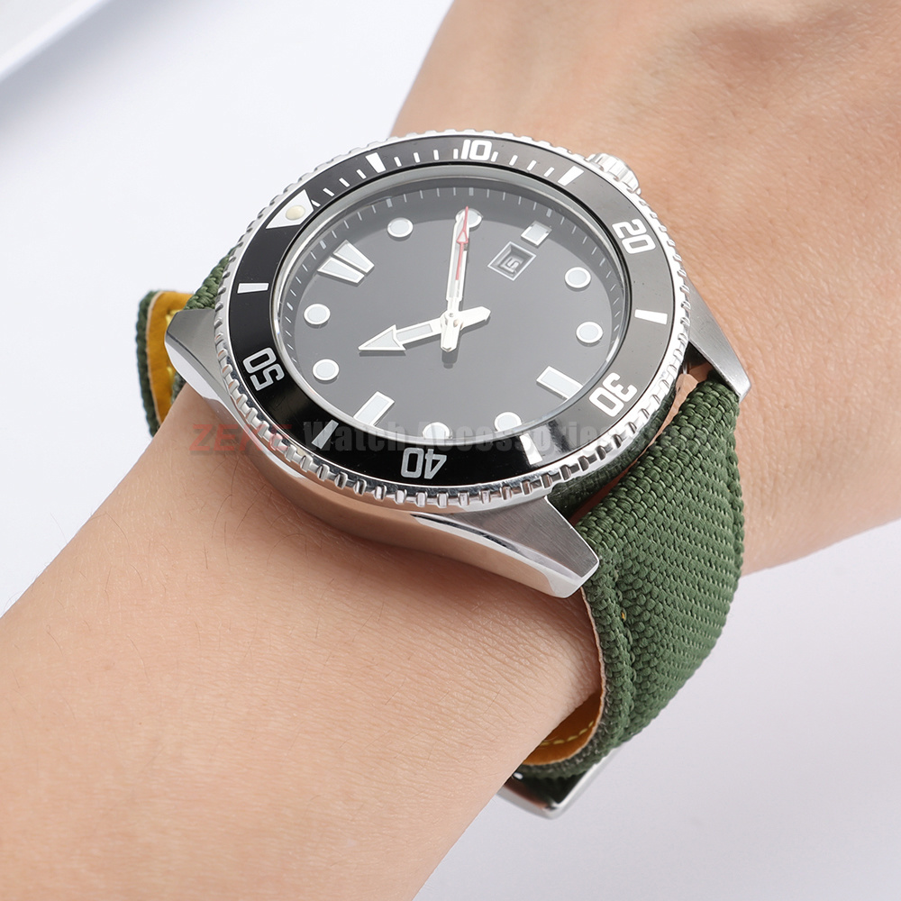 Tali Jam Tangan Kain Layar Tah - Leather Strap Quick Release ulasan dan harga