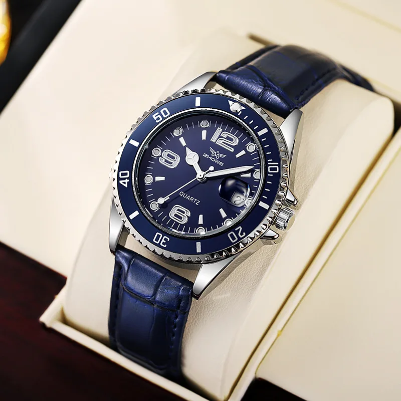 Jam Tangan Bisnis Pria Tali Ku - Leather Watch Band Men ulasan dan harga