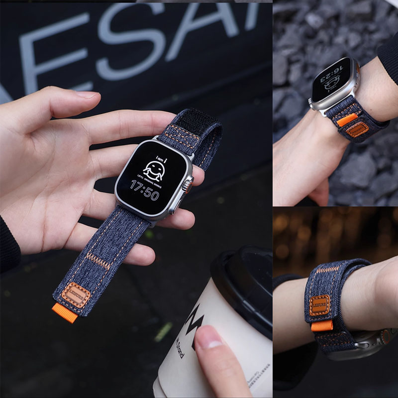 Tali Nilon Kanvas untuk Apple  - Canvas Strap Watch ulasan dan harga