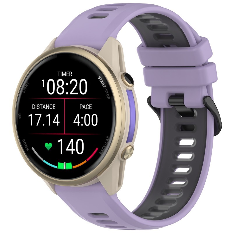 Tali Bicolor 22Mm untuk Garmin - Silicone Watch Band 22Mm ulasan dan harga