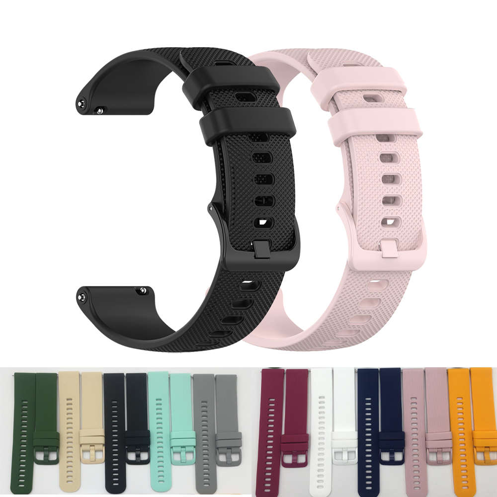 Tali Silikon 18Mm 20Mm 22Mm un - Silicone Watch Band 22Mm ulasan dan harga