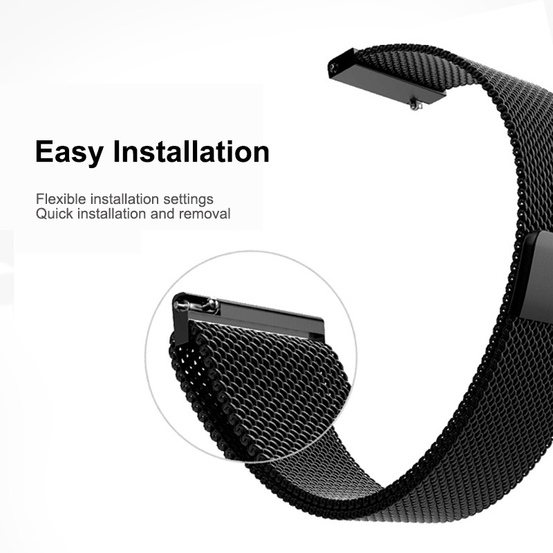 Tali logam untuk jam tangan Sa - Milanese Loop Magnetic ulasan dan harga