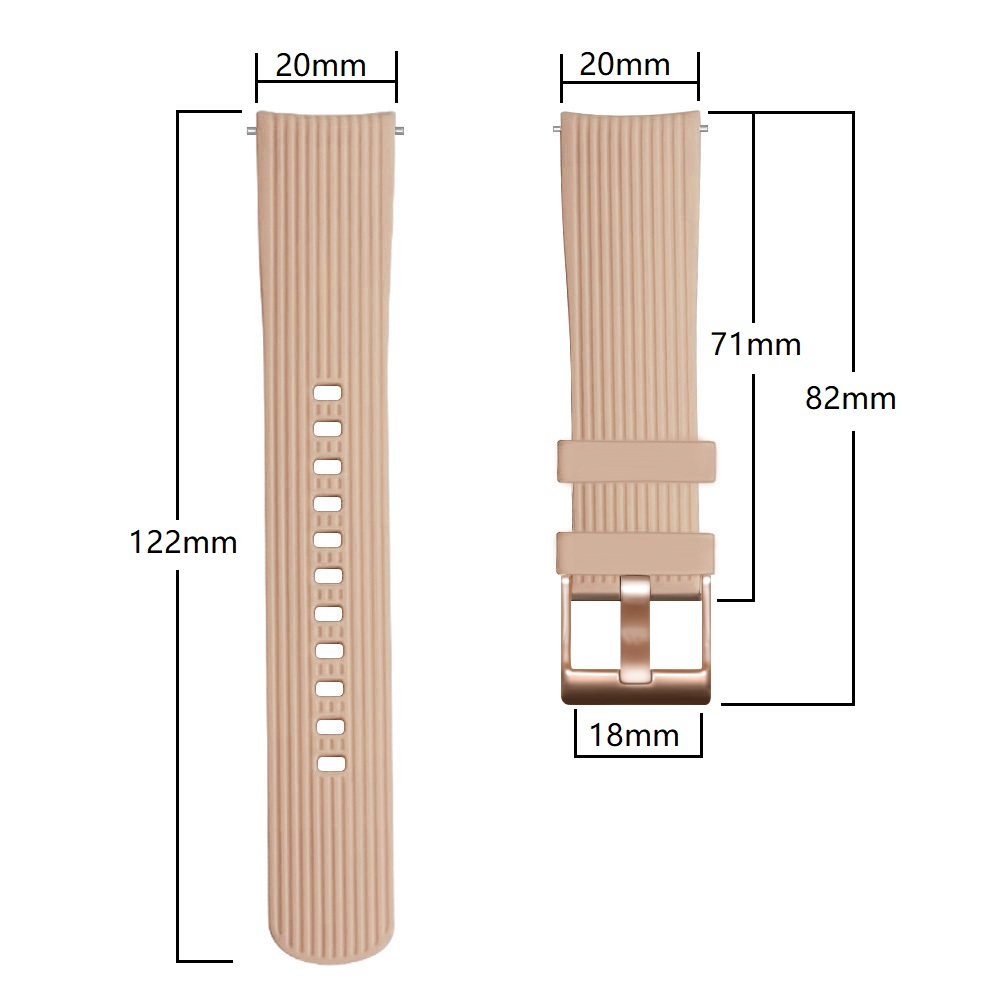 Gelang silikon Huawei GT2 42mm - Silicone Watch Band 22Mm ulasan dan harga