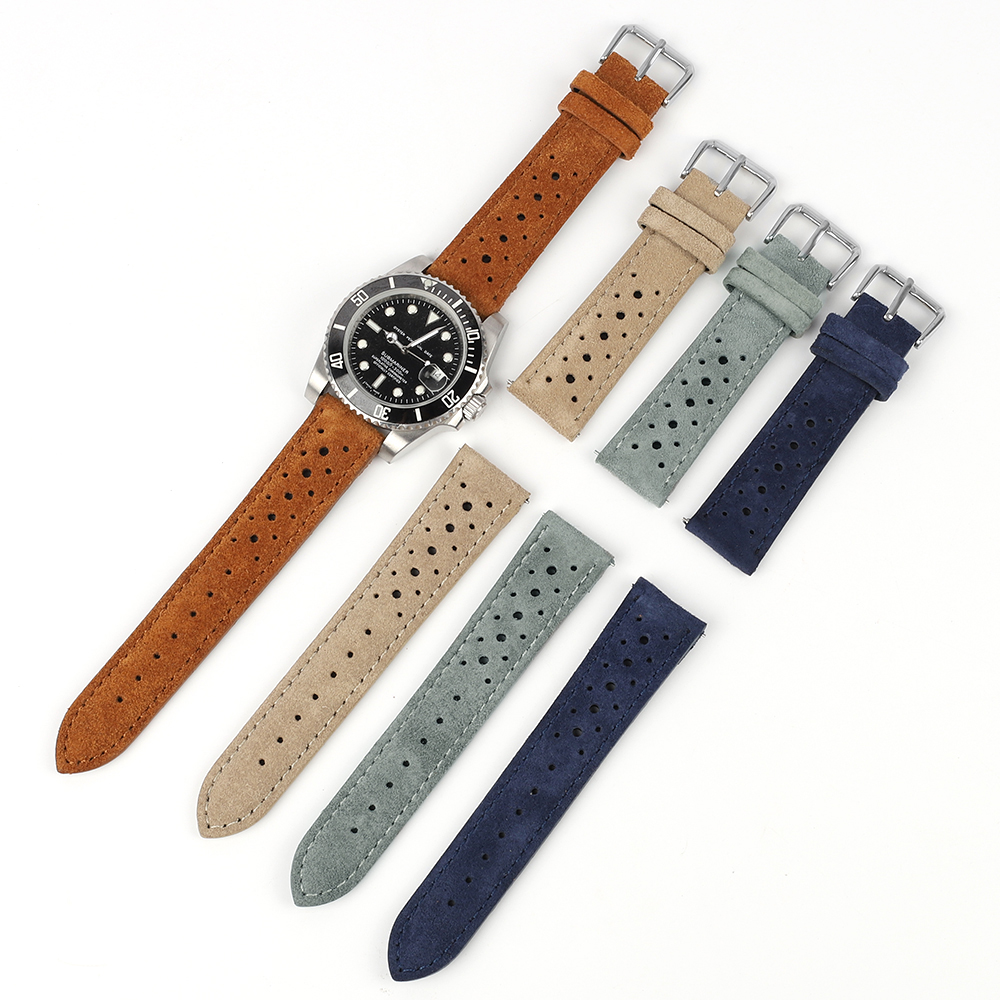 Tali Jam Tangan Kulit Suede 18 - Suede Strap Watch ulasan dan harga