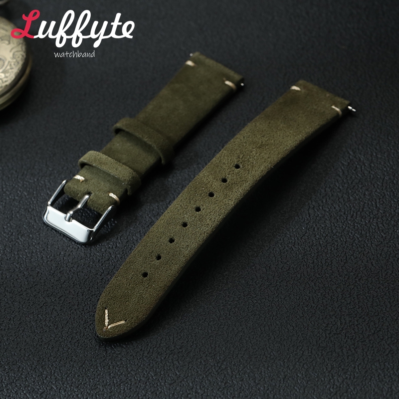 Tali Jam Tangan Kulit Suede Vi - Suede Strap Watch ulasan dan harga