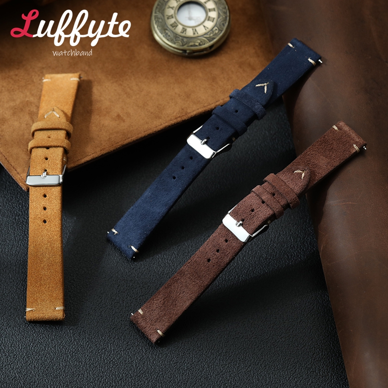 Tali Jam Tangan Kulit Suede Vi - Suede Strap Watch ulasan dan harga