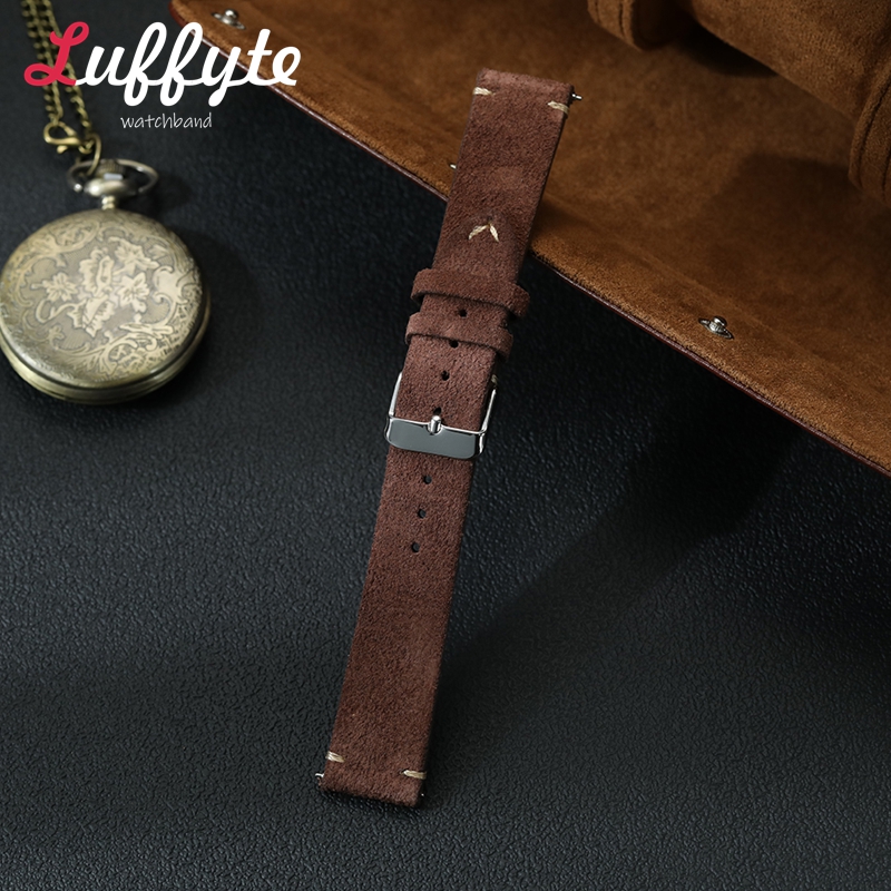 Tali Jam Tangan Kulit Suede Vi - Suede Strap Watch ulasan dan harga