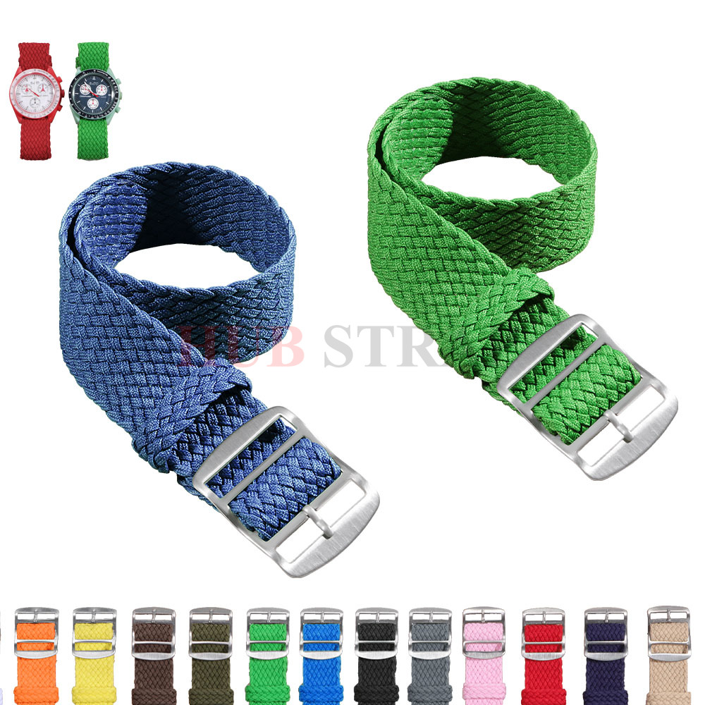 14mm 16mm 18mm 20mm 22mm Tali  - Perlon Strap Woven ulasan dan harga