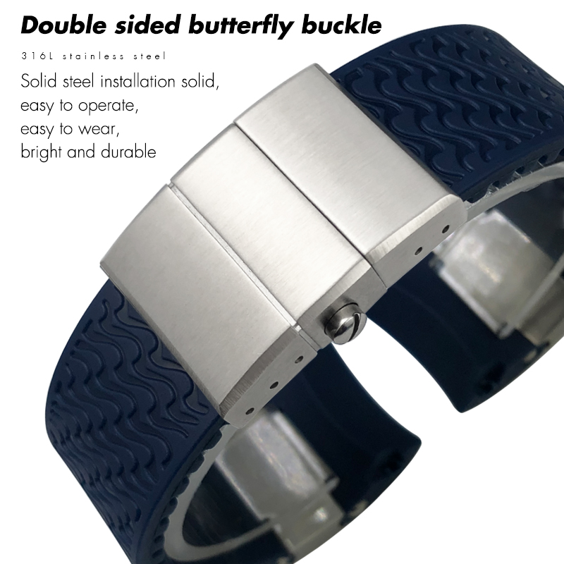 Tali Jam Tangan Karet Silikon  - Rubber Strap Diver ulasan dan harga