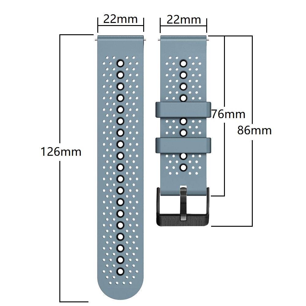 Tali 22mm Untuk HONOR Watch 6  - Silicone Watch Band 22Mm ulasan dan harga
