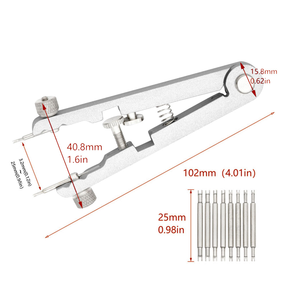 1 Buah Kit Alat Tang Pengencan - Spring Bar Tool Set ulasan dan harga
