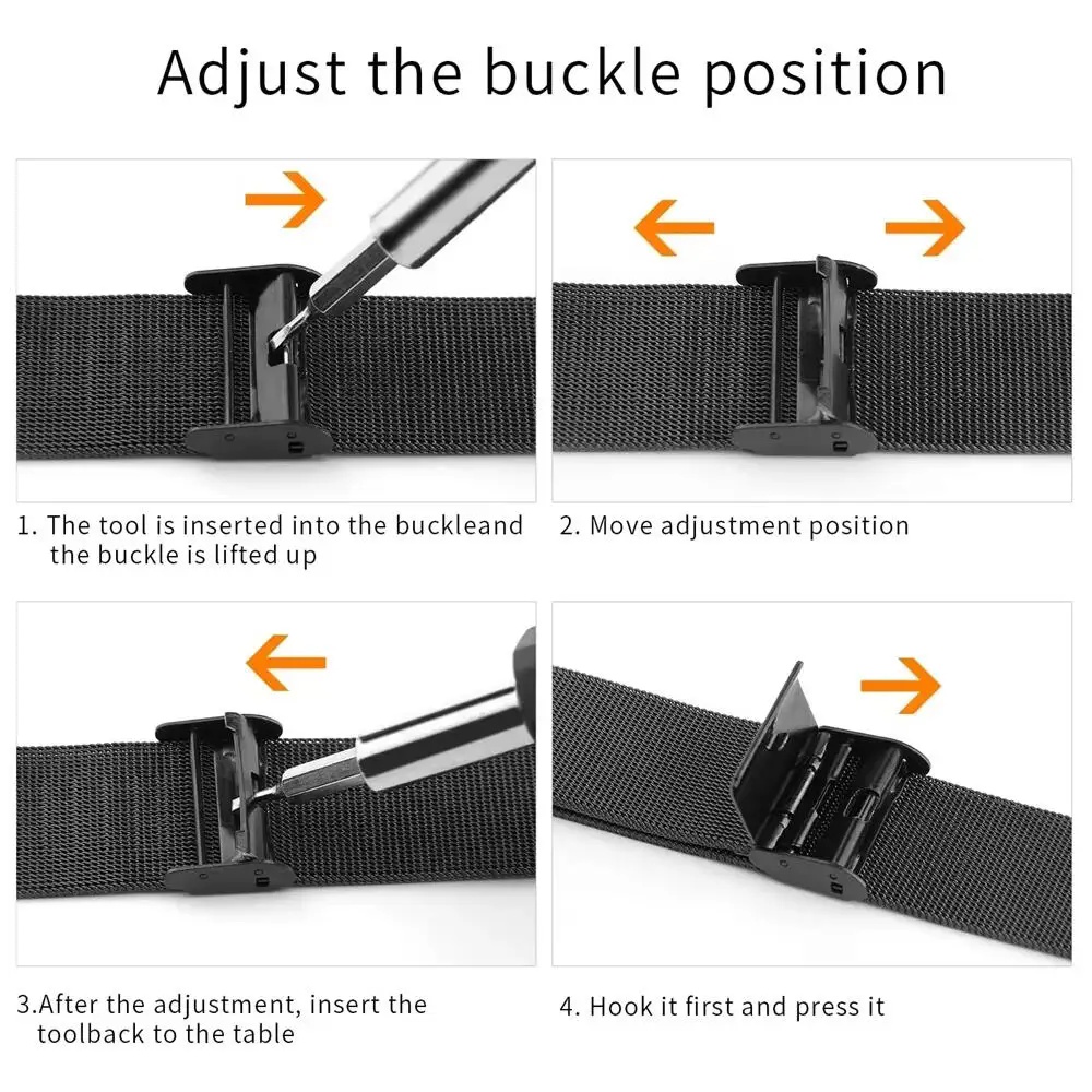 Tali Logam untuk Honor Watch 5 - Mesh Strap Metal ulasan dan harga