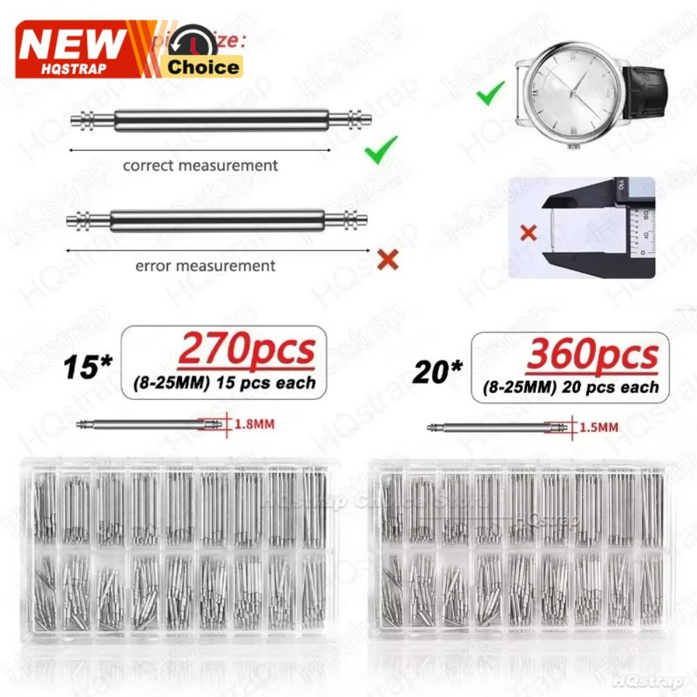 1/2Set Batang Pegas Baja Tahan - Spring Bar Tool Set ulasan dan harga