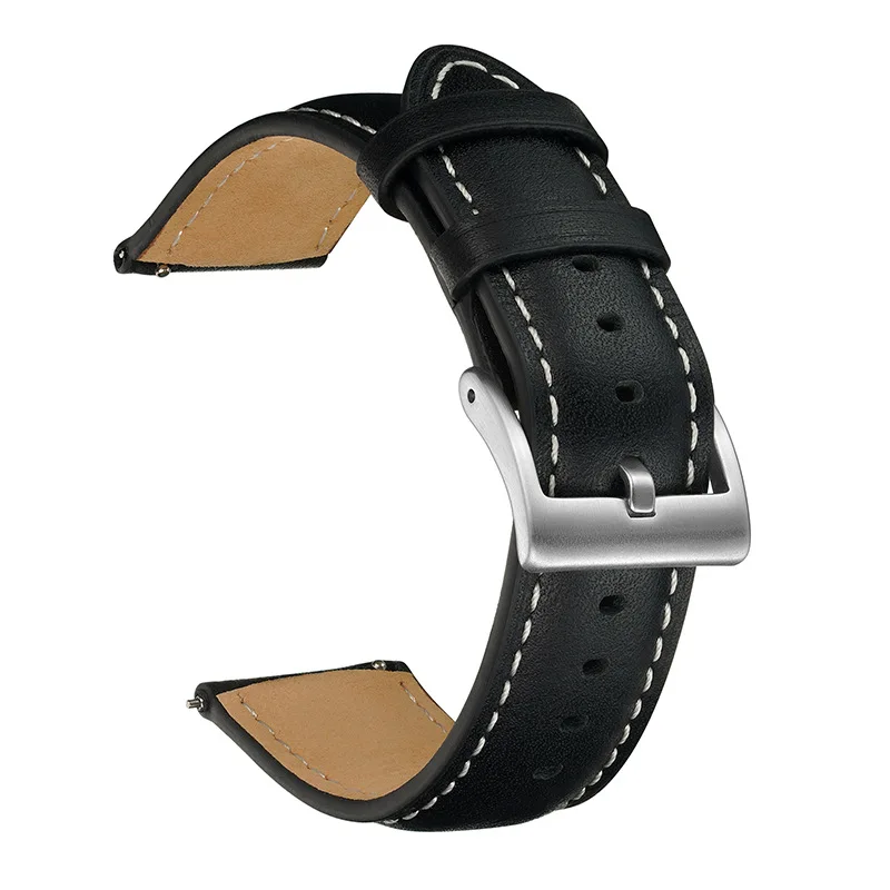 14mm 16mm 18mm 20mm 22mm Tali  - Leather Strap Quick Release ulasan dan harga