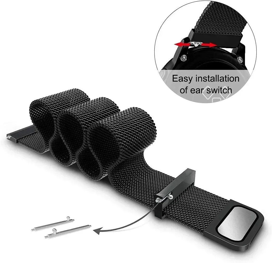 Tali Milanese Loop 18mm Untuk  - Milanese Loop Magnetic ulasan dan harga