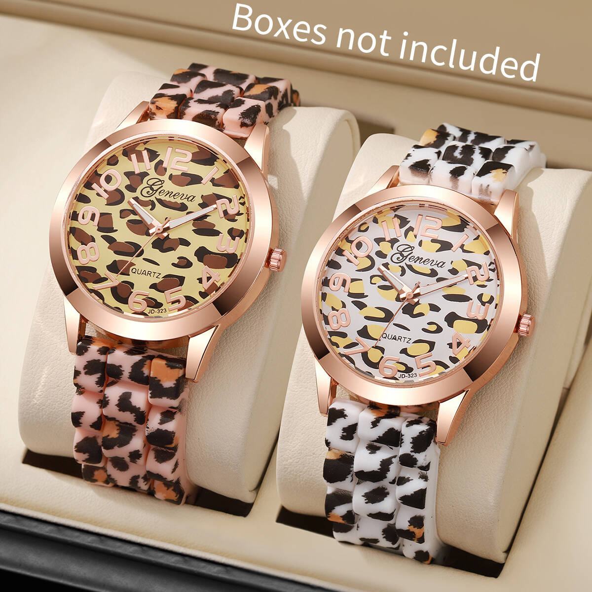 Jam Tangan Wanita Modis 2 Buah - Silicone Band Women ulasan dan harga