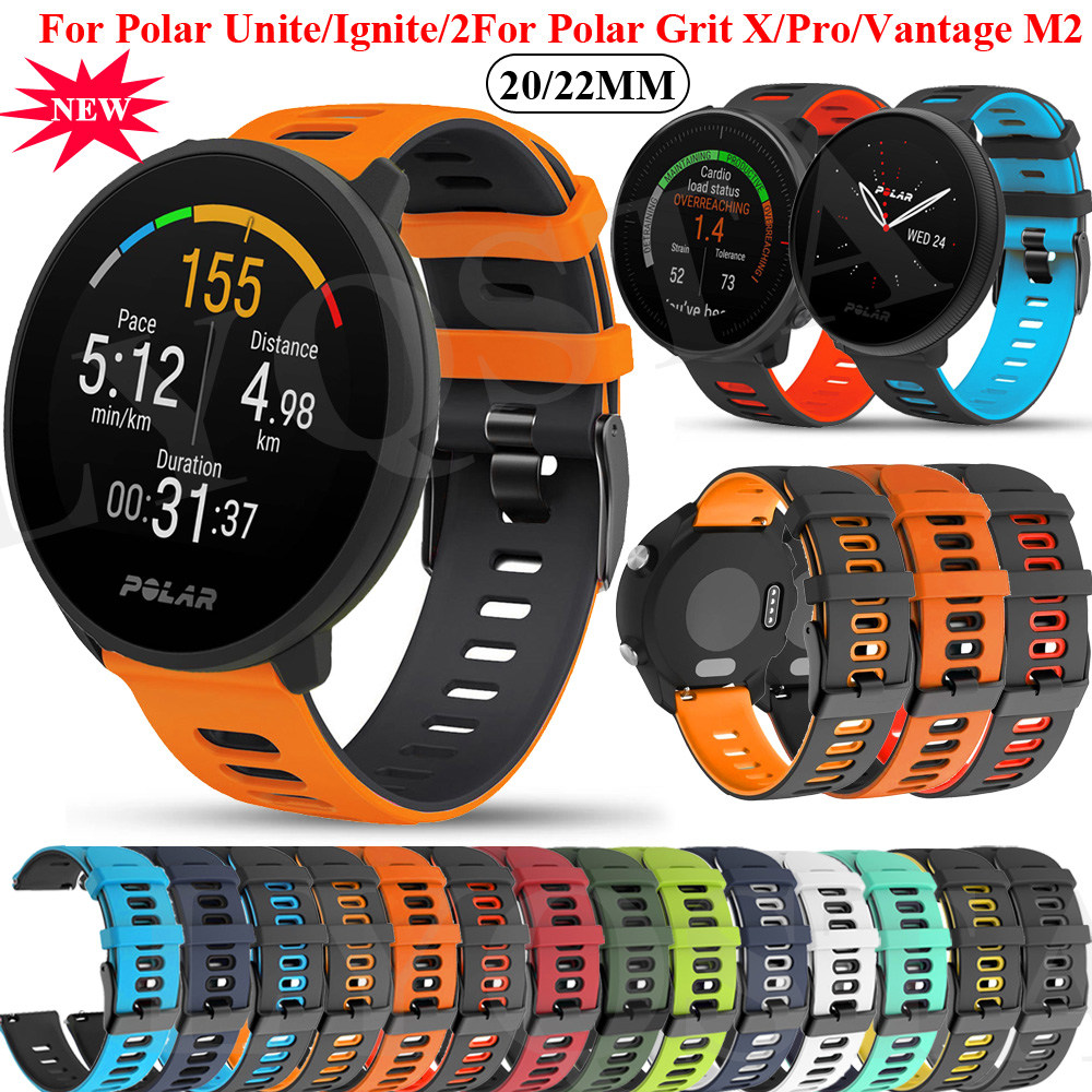 20 22Mm Tali Gelang untuk Pola - Silicone Watch Band 22Mm ulasan dan harga