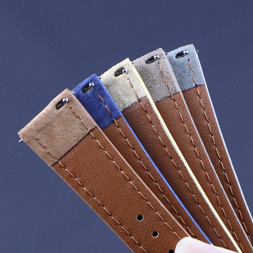 Tali jam tangan kulit Suede Pr - Suede Strap Watch ulasan dan harga