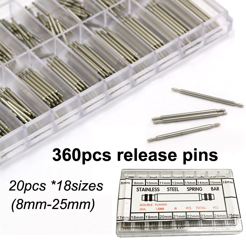 360 Buah Set Kit Alat Perbaika - Spring Bar Tool Set ulasan dan harga