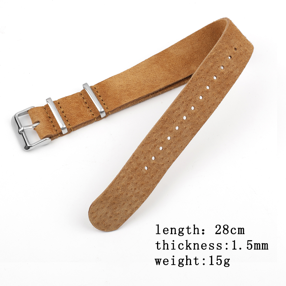 Tali Jam Tangan Olahraga Kulit - Suede Strap Watch ulasan dan harga