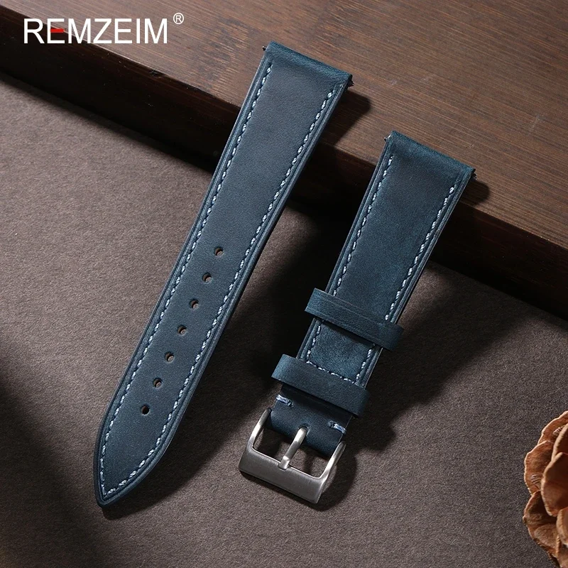 Crazy Horse jam tangan kulit R - Leather Strap Quick Release ulasan dan harga