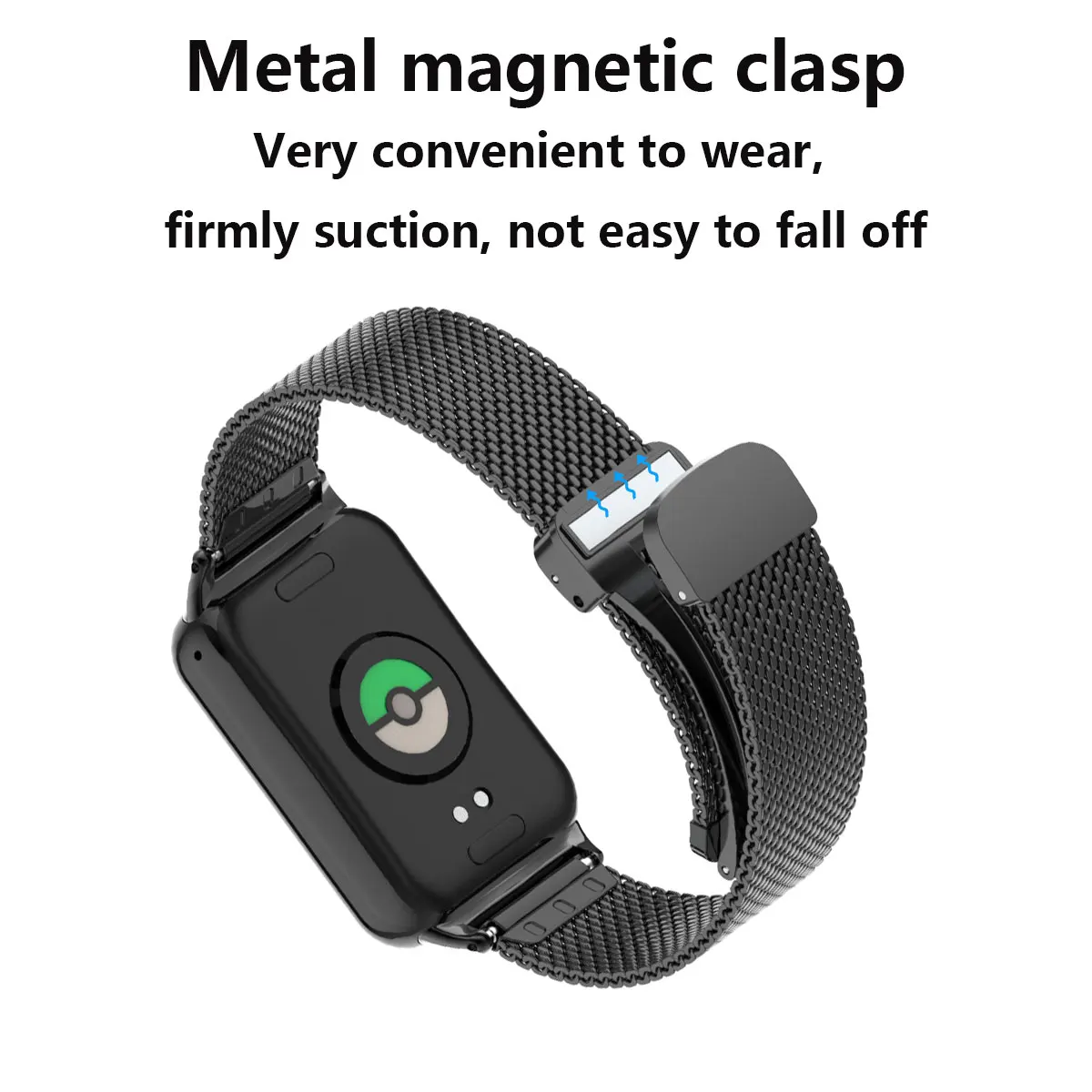 Cocok untuk Xiaomi band 8pro t - Mesh Strap Metal ulasan dan harga