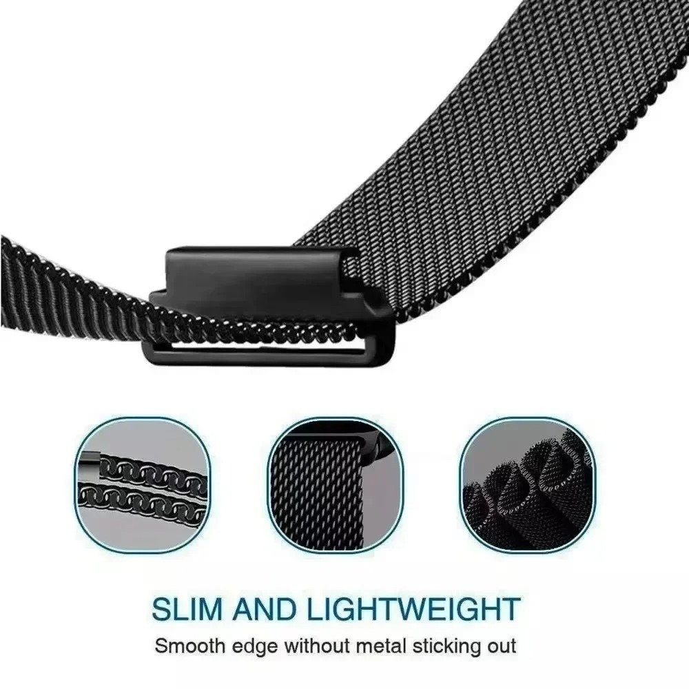 Tali Loop Milanese 20Mm 22Mm u - Milanese Loop Magnetic ulasan dan harga