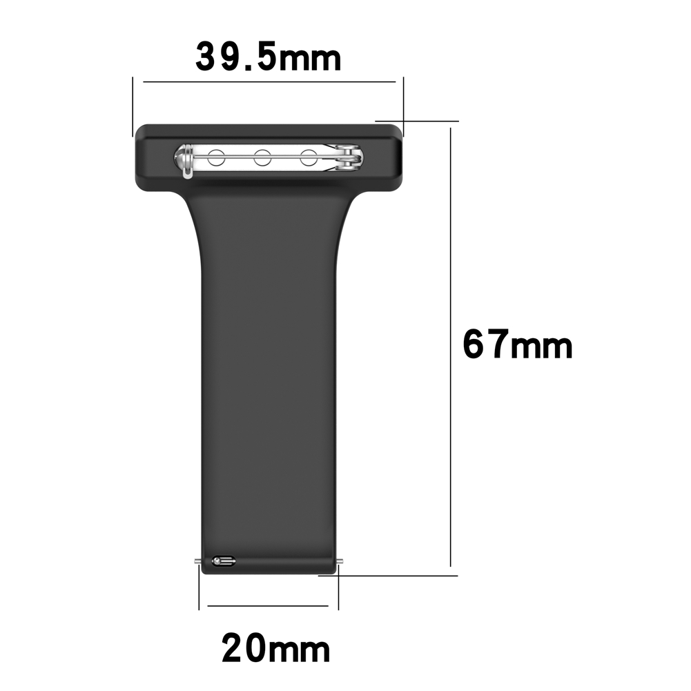 Pin Bros Tali Jam 20MM 22MM Un - Silicone Watch Band 22Mm ulasan dan harga