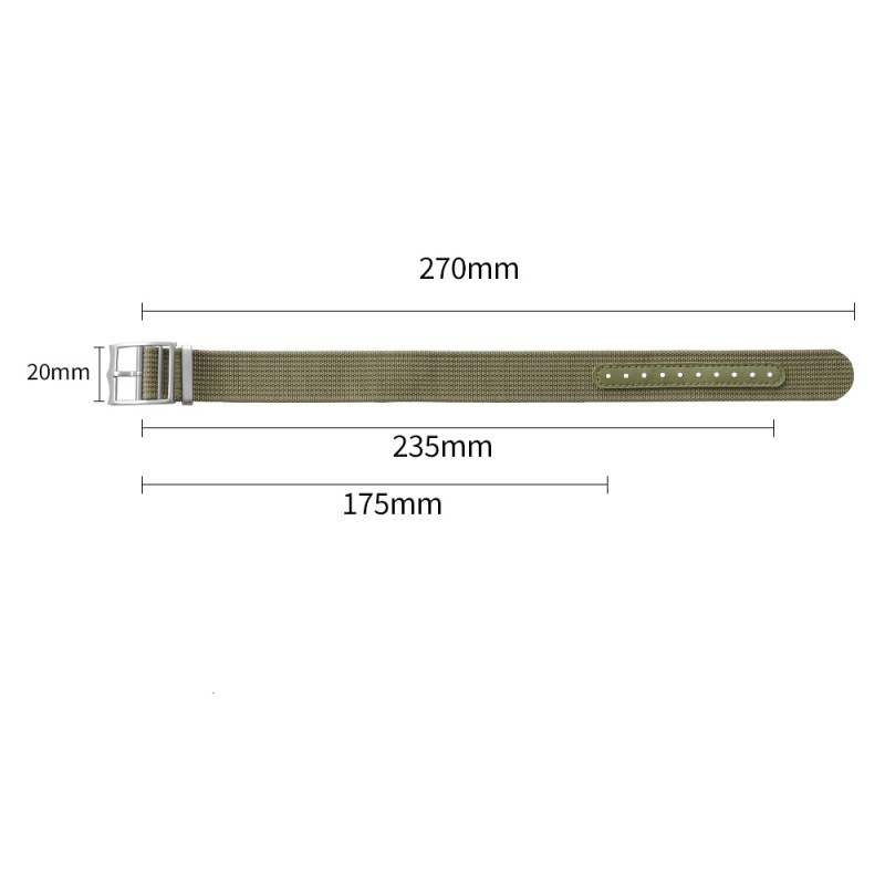 Tali Jam Tangan Olahraga Kanva - Canvas Strap Watch ulasan dan harga